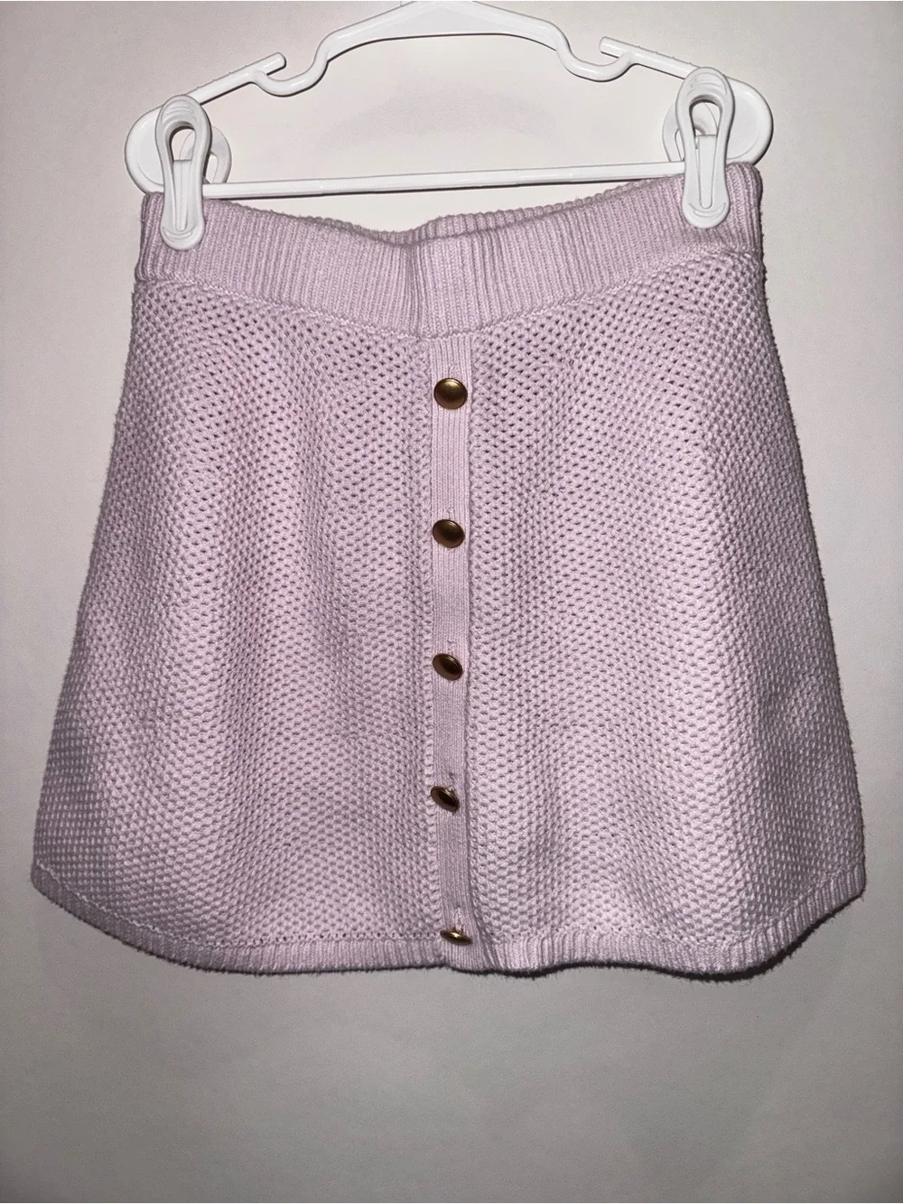 abercrombie kids Light Pink Knit Vest and Skort